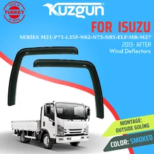 STRONG WİND DEFLECTORS TRUCKS FOR ISUZU SERİES M21-P75-L35F-N62-N75  2013- AFTER
