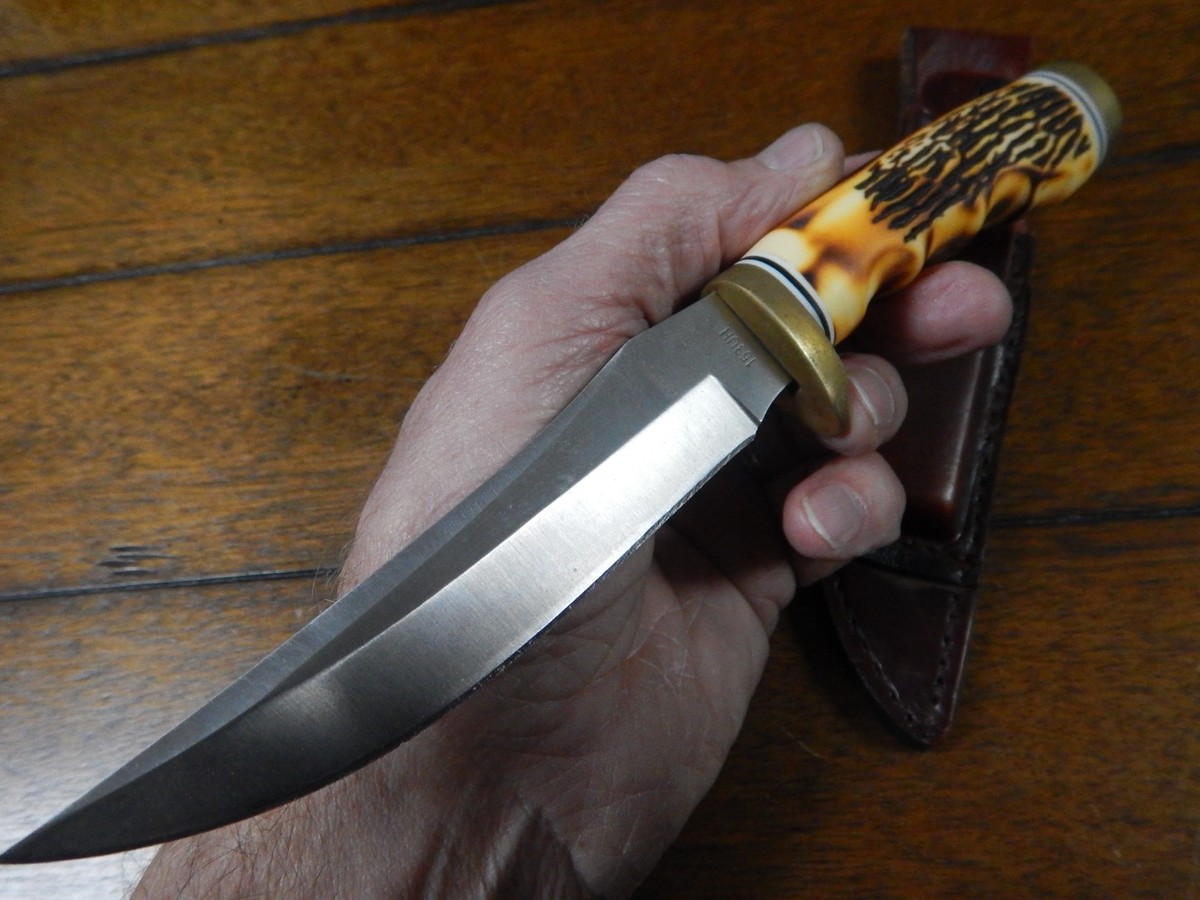 Schrade Uncle Henry 153UH Fixed Blade Hunting Knife w original 
