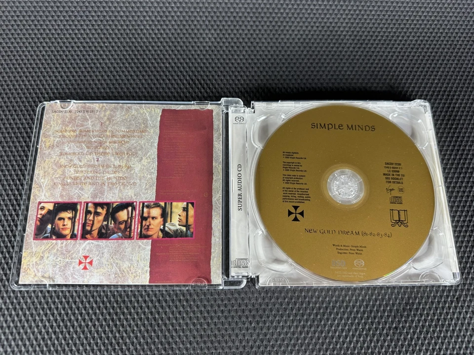 Simple Minds/ New Gold Dream SACDV-2230 Hybrid-SACD (Ultra rar!) - Bild 2 von 3