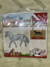 Stanzschablone Pferd