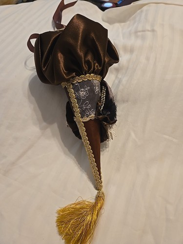 FABULOUS WAYNE KLESKI CAT CONE ORNAMENT 24" LONG, VINTAGE A REAL SHOW STOPPER - Picture 10 of 13