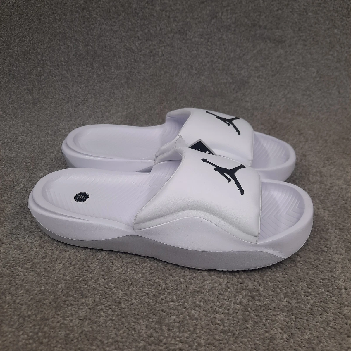 JORDAN ホワイト スリッパ Jordan White Sandals for Men for sale | eBay