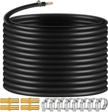3/8 Inch Self Sinking Aeration Hose 100 Feet Weighted Pond Aerator Hose Kit 8 St