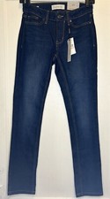 Calvin Klein Size 2 Dark-Moon 5/Pockets Women s Ankle Skinny Denim Jeans NWT