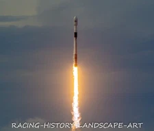 2019 8x10 PHOTO SPACE X ROCKET CAPE KENNEDY FALCON 9 AMOS-17 SATELLITE PAD 40 3