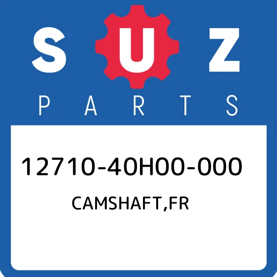 CAMSHAFT, FRONT