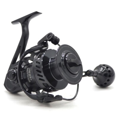 Black 3000 4000 5000 6000 Size Saltwater Spinning Reels Big Game Jigging Fishing | eBay Black 3000 4000 5000 6000 Size Saltwater Spinning Reels Big Game Jigging Fishing | eBay