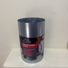 Griglia Master Barbecue Avviatore Camino Carbone 17x27cm Maniglia Ergonomica