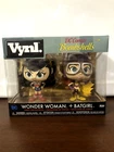 Funko Vynl. DC Comics Bombshells---Wonder Woman + Bat Girl Vinyl Collectibles