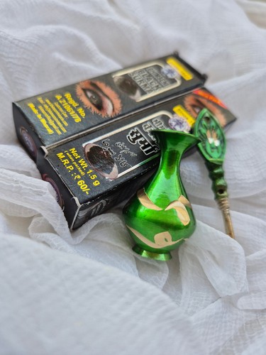 Arabian AL ATHMAD ASMAD Natural BLACK Surma Kohl Kajal Eyeliner Kuhl Powder++ - Picture 16 of 28