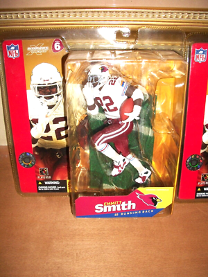 スポーツ McFarlane NFL Series E. Smit 2003 ED. 2003 NFL McFarlanes Sportspicks Series 6 LOT OF 2 Cardinals Emmitt