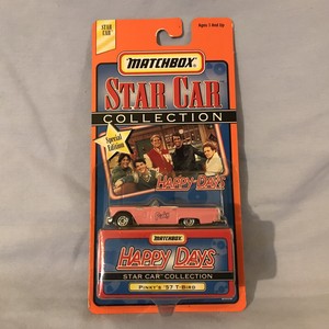matchbox star car collection happy days