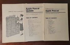 Apple Pascal-Update and Addendum to Language Reference Manual 1979 File Cabinet