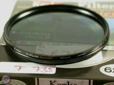 Kenko Polfilter Filter Lens Polarizing Polarizer Circular E62 62 62mm 735/0