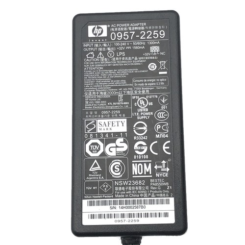 Original HP AC Adapter Charger for Photosmart D7168 D7163 C6175 C6183 Printer - 第 2/6 張圖片