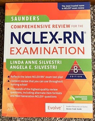 Saunders Comprehensive Review for the NCLEX-RN Examination 8th Edition 