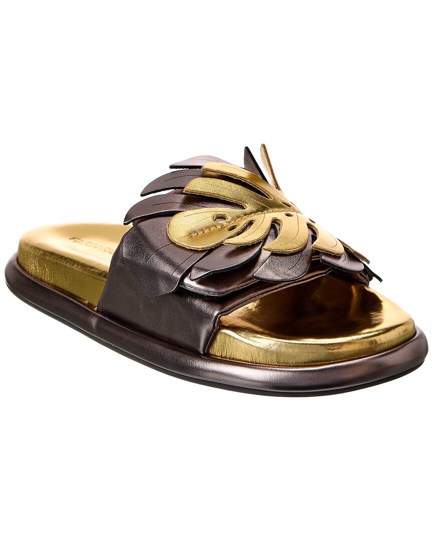 Анатомическая горка Farm Rio Monstera Женская золотая 7