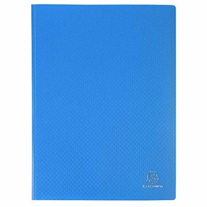 Exacompta - Réf. 8522E - 1 Porte vues OPAK en polypropylène souple mat et opaq