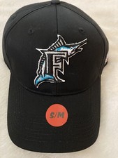 Youth Florida Marlins Hat Black Strapback Cap Team MLB Miami New Boys Girls