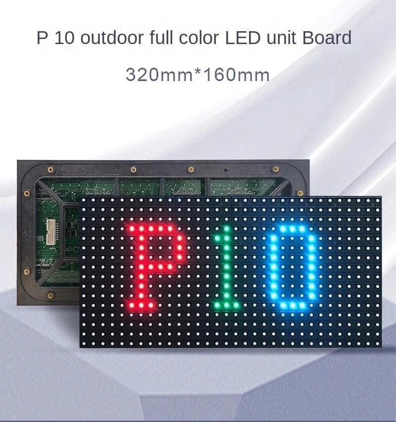 1pcs Full-color Outdoor SMD3535 Module 320mm * 160mm Video Wall 1/2 Scan LED P10 - Image 2 of 4