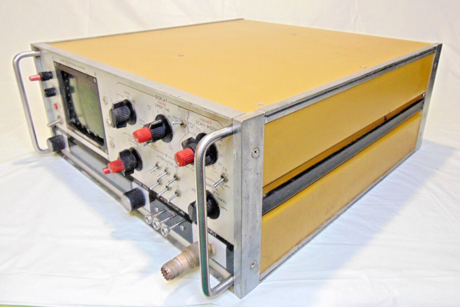 Systron Donner Microwave Division Spectrum Analyzer Model 751B 10 MHz to 6.5 GHz