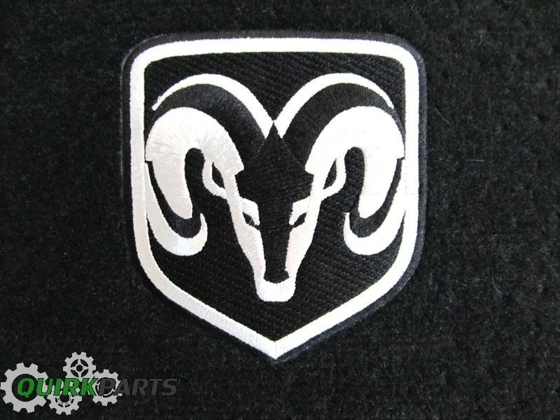 Juego de 4 alfombrillas mopar Dodge Caliber 2008-2012 gris pizarra premium Foto 4 de 4