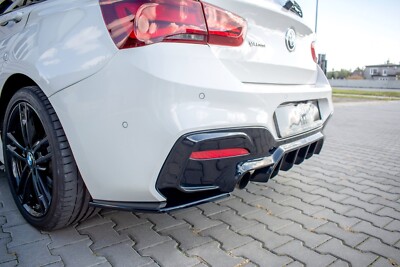 Diffusor Heck Ansatz Heckschürze V.1 Für BMW 1er F20/F21 M-POWER