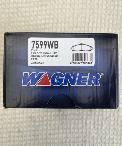 Disc Brake Pad Set FRONT DB7599WB 1868 (fit Ford FPV Holden HSV with C5 Caliper) - Picture 2 of 3