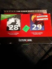 Lexmark 28 Black 29 Color Genuine Ink Cartridges For X2500 X2530 X2550 X5070