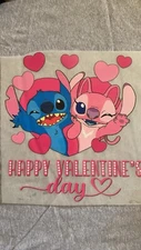Lilo & Stitch Valentines Day DTF Transfer Ready To Press 