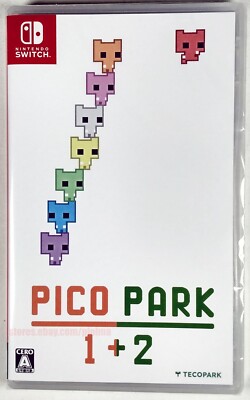PICO PARK 1 + 2 New NINTENDO SWITCH Game JP Release *MULTIPLAYER ONLY GAME*