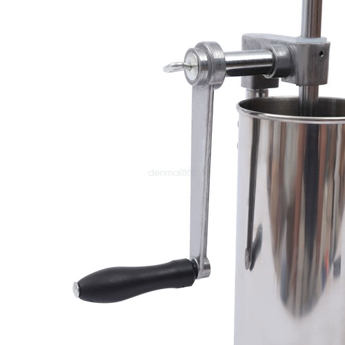 3L Sausage Filler Stuffer Meat Machine Stainless Steel Salami Maker Manual Stuff - Picture 12 of 12