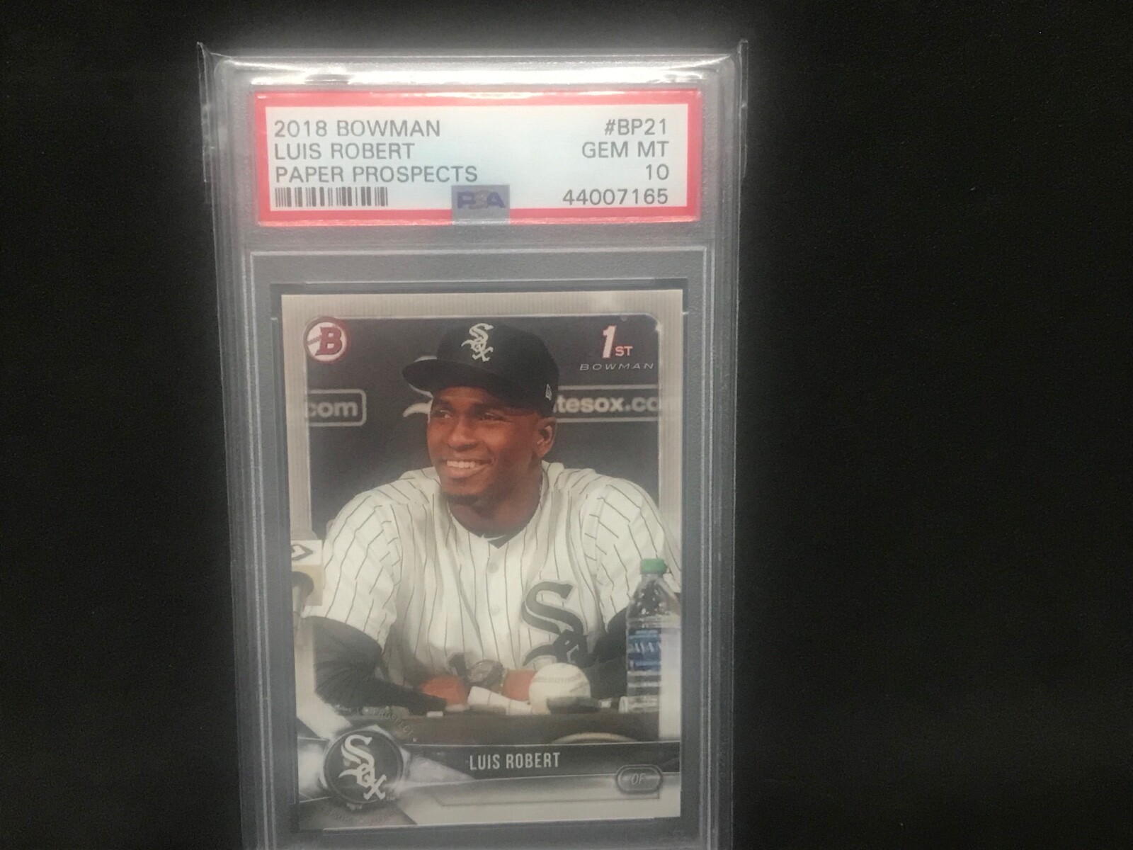 Luis Robert Chicago White Sox 2018 Bowman Paper Rookie PSA 10 Gem Mint BP21