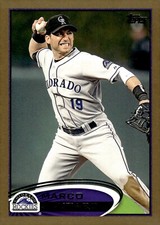 2012 Topps - Marco Scutaro #593-Gold