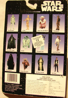 Star Wars Bend-ems Han Solo Figure With Trading Card by Just Toys