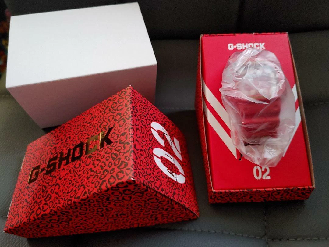 CASIO G-Shock x Evangelion DW-5600 EVA-02 The Beast Model feat.RADIO EVA