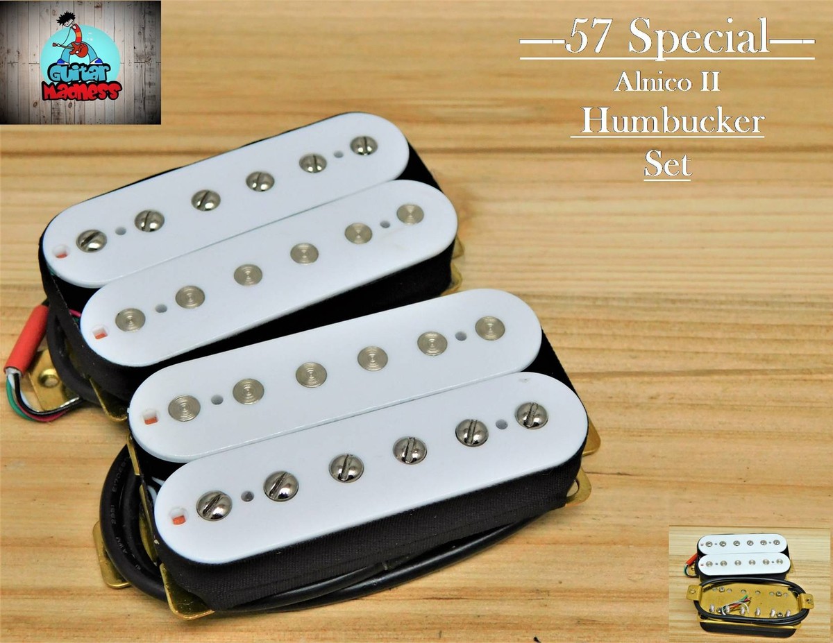 G.M. 59'er Alnico 5 Ponte Humbucker Cromato (52 Mm) (4 Fili) Per - Foto 2