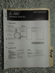 kenwood jl 860 speakers