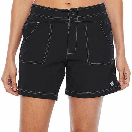 Zeroxposur Women's Board Shorts Swimsuit Bottom Black Size Small, 2XL