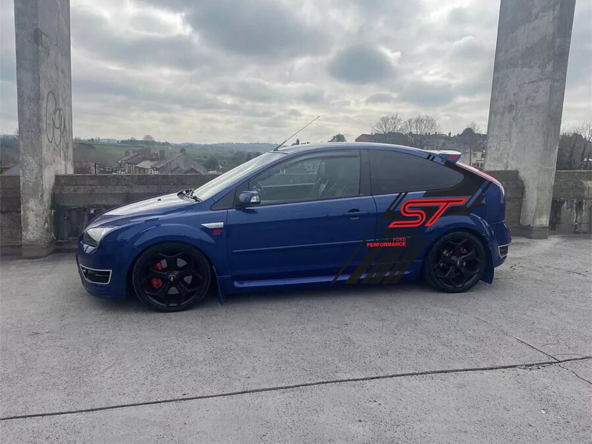 Ford Focus ST Custom Decal Design Car Stickers Car racing stickers