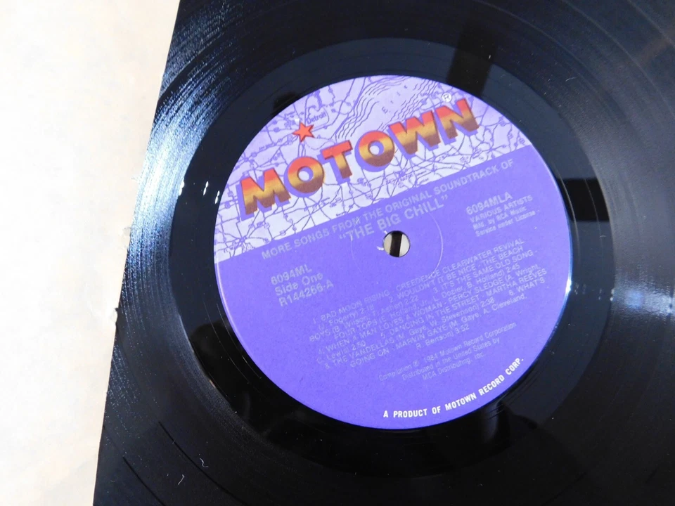 MORE SONGS FROM THE BIG CHILL SOUNDTRACK LP MARVIN GAYE BEACH BOYS THE BAND CCR Foto 2 de 3