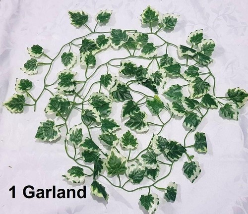 Künstliche Efeu Girlande Rebe Schleppblatt Farn Grünzeug Pflanzen Laub Blume - Bild 4 von 26