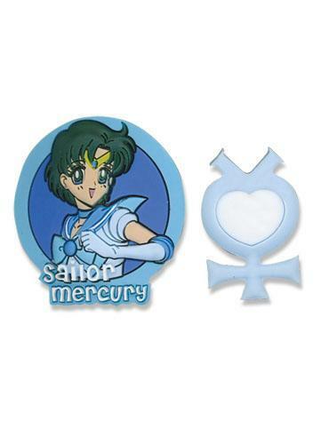 Sailor Moon Pin Set - Sailor Mercury & Icon - Picture 1 of 1