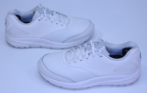 Brooks Addiction Walker 9.5 Max Cushion Stability Responsive Sneakers Shoes Whte - 第 1/23 張圖片