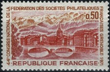 FRANCE 1971 GRENOBLE  YT n° 1681 Neuf ★★ luxe / MNH (A)