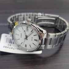 Casio MTP-1302D-7A1 Men Analog Stainless Steel silver Strap Watch Original New