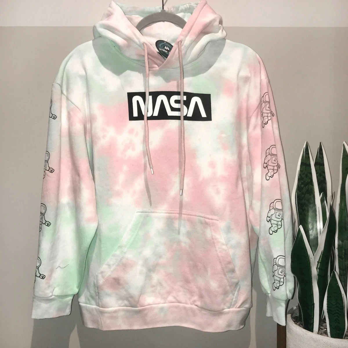 Pastel Tie-Dye Unisex Pullover Hoodie