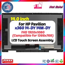 for HP Pavilion x360 14M-DY1023DX 14m-dy1013dx LCD Touch Screen Display Assembly