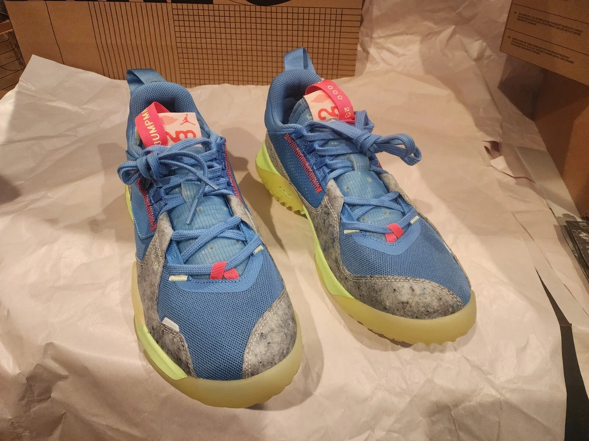 ORDAN DELTA JUMP MAN BLUE/beyond bately volt SZ 10 US Air Jordan Delta Blue Beyond Barely Volt Shoes Size 11  main image 4