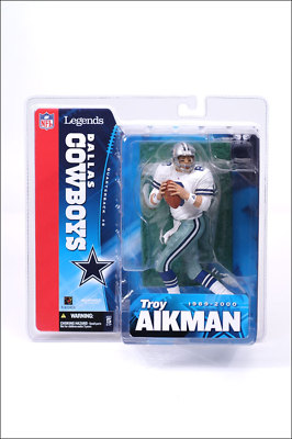 McFarlane NFL Legends 1 TROY AIKMAN figure~Dallas Cowboys~HOF